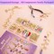 418PCS Keychain Making Kit for DIY Lip Gloss Keychains,Bag Charm Kit, Key Chain Making Kit with Hooks, Jump Rings, Gold Charms, Chains & Tools, Jewelry Making Kit, Gifts (418, Gold)